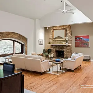 25 joralemon street, brooklyn heights, living room, fireplace