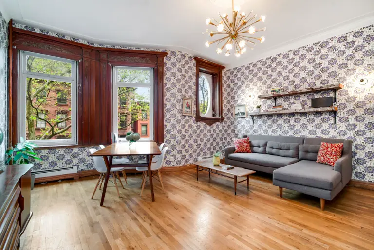 Live on Half a Floor of a Stately Limestone Mansion in Fort Greene for $1.1M