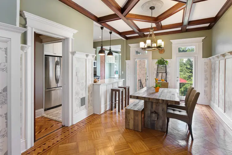 This $1.35M Barrel-Fronted Bay Ridge Townhouse Is Definitely a Goldilocks Situation