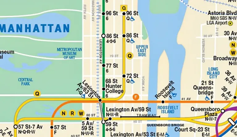 MTA Flaunts Future Subway Map With Second Avenue Line