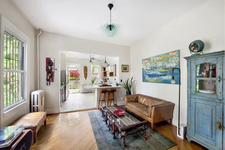 Historic Wood-Frame House With a Lush Garden Asks $8,750/Month in Clinton Hill