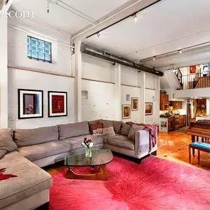 211 east 2nd street, the carriage house, rental, east village , living room