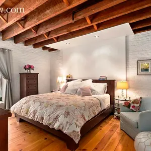 211 east 2nd street, the carriage house, rental, east village, master bedroom
