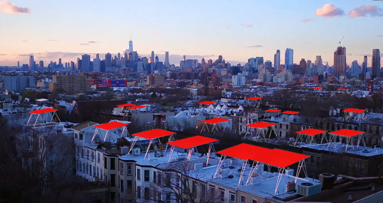 New ‘Solar Canopy’ Can Be Installed Atop Any NYC Building to Provide Solar Power