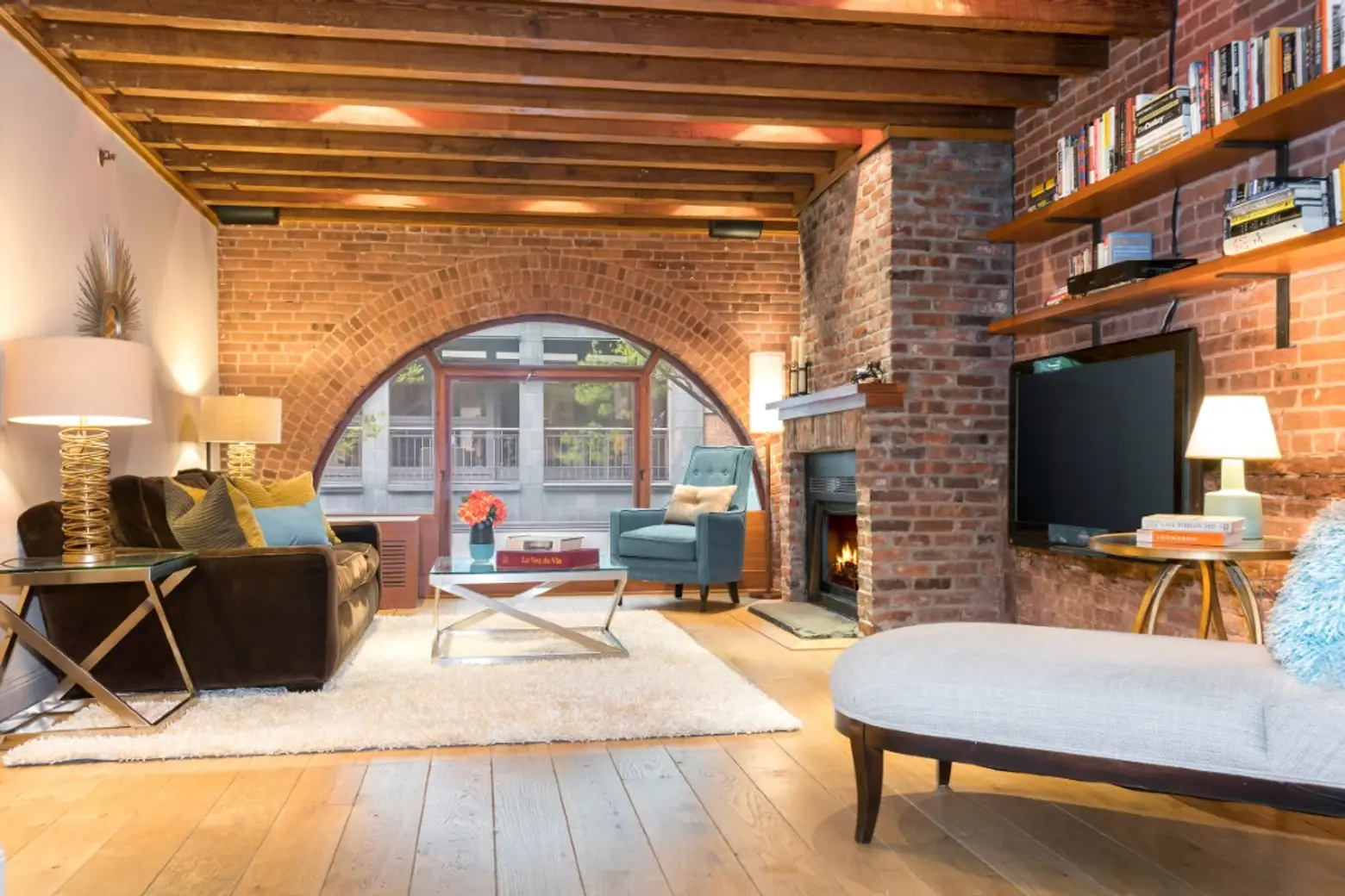 $2.8M Condo at Former Greenwich Village Horse Stable Boasts Great Windows and Exposed Brick
