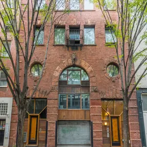 49 Downing Street, horse stable, greenwich village, facade