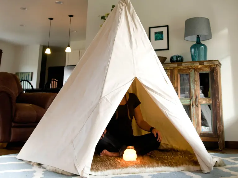 Zen Out in Your Apartment With the Meditation Tipi