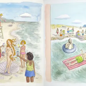 Roz Chast cartoons in the new yorker