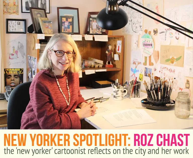 Spotlight: ‘New Yorker’ Cartoonist Roz Chast Reflects on the City and Her Work