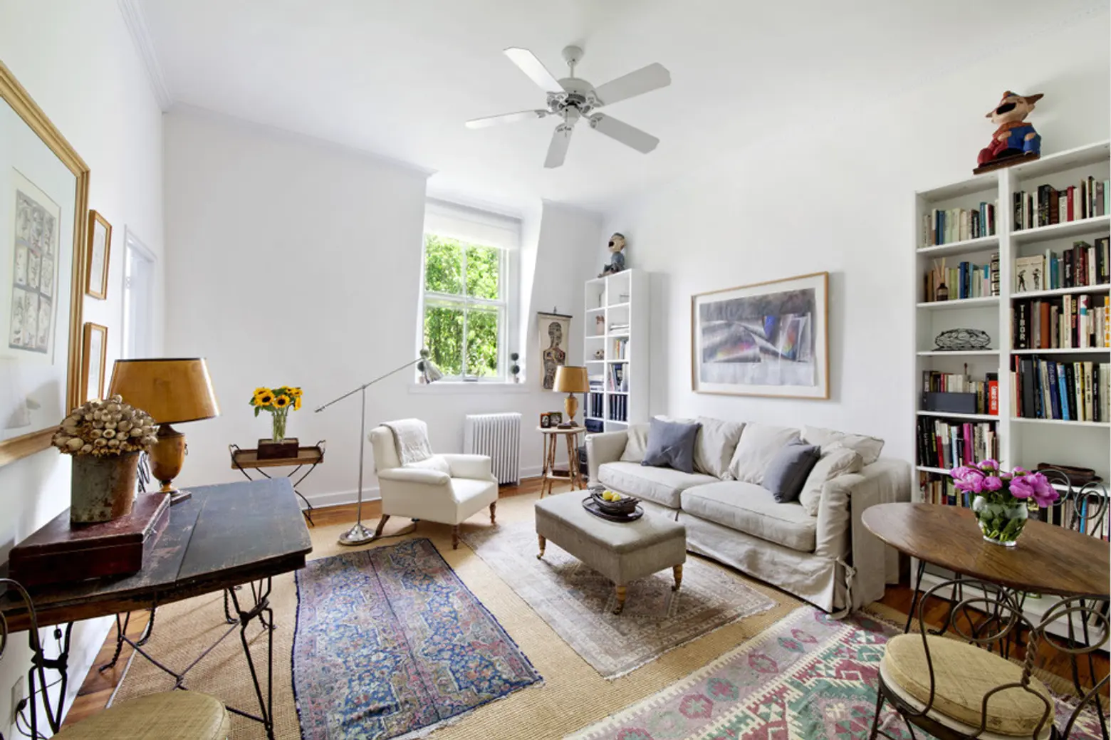 $850K for a Romantic Top-Floor Townhouse Apartment in the West Village
