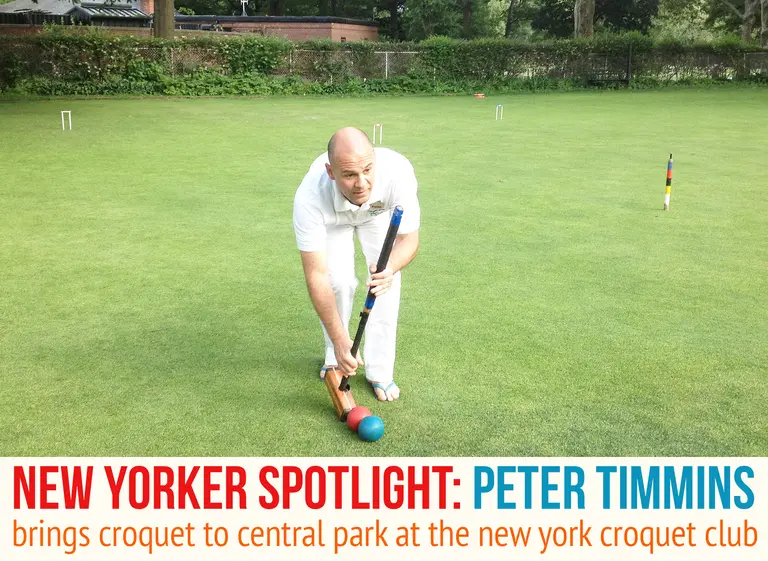 Spotlight: New York Croquet Club’s Peter Timmins Brings the Game to Central Park