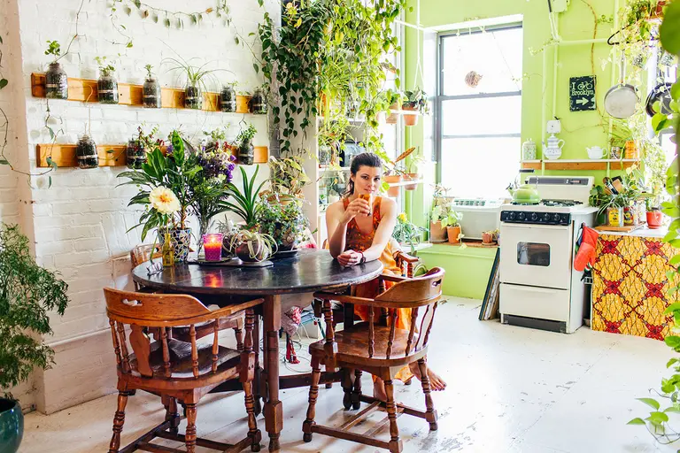My 1200sqft: Inside Summer Rayne Oakes’ Williamsburg Oasis Filled With 500+ Plants