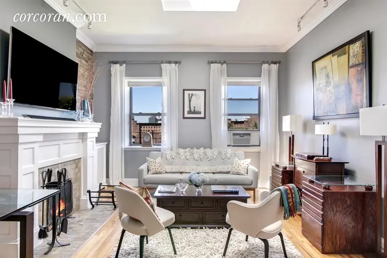 Pretty Top-Floor Co-Op With its Own Roof Deck Asks $1.2M in Park Slope
