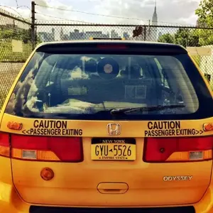 NYC taxi Airbnb, yellow cab, Long Island City, strange Airbnb listings