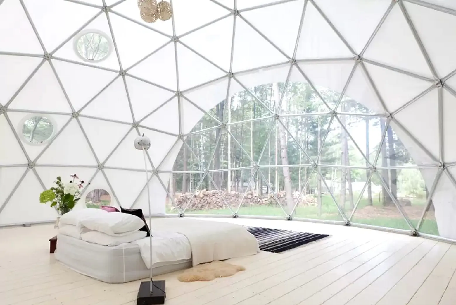 Go Glamping in a Geodesic Dome on a Catskills Farm for $350/Night
