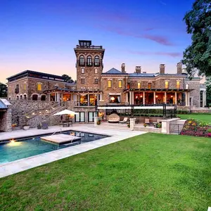 450 Claremont Road, Stronghold Castle, New Jersey, pool
