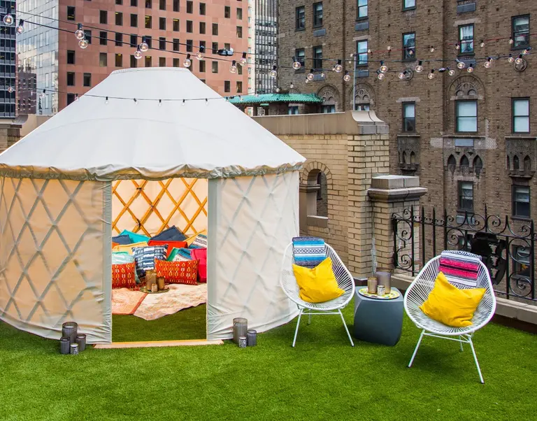 POLL: Would You Drop $2,000 to ‘Glamp’ in a Yurt on a NYC Terrace?