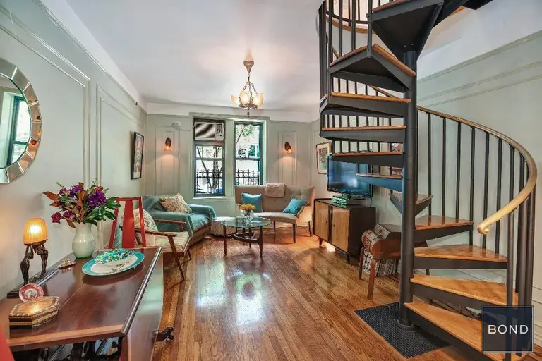 Sweet Hell’s Kitchen Duplex Has Pre-War Charm, a Smart Layout and Outdoor Space for $990K