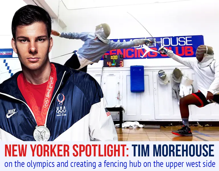 Spotlight: Olympic Silver Medalist Tim Morehouse Hopes to Create a Fencing Hub on the UWS