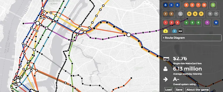 New Interactive Subway Game Lets You Build the Transit System of Your Dreams