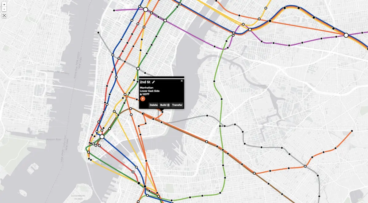 New Interactive Subway Game Lets You Build the Transit System of Your ...