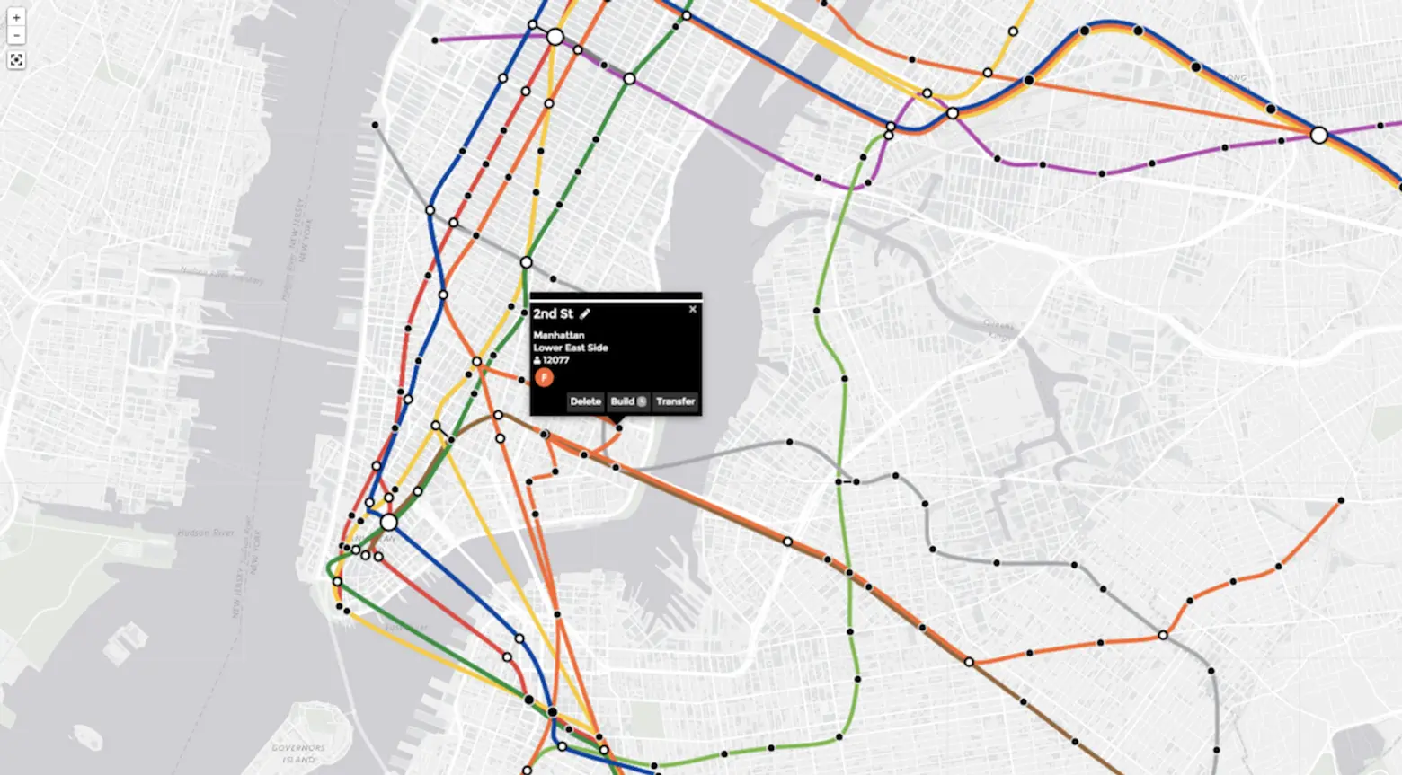Brand New subway, subway map, robert moses, jason wright, maps, interactive games, urban planning, transit system, mta