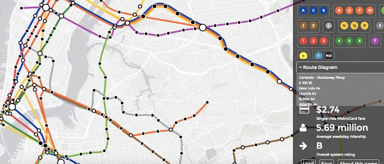 New Interactive Subway Game Lets You Build the Transit System of Your ...