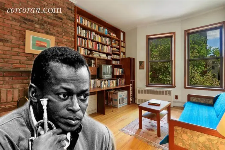 Apartment in Miles Davis’ Old Upper West Side Townhouse Sells for $500K