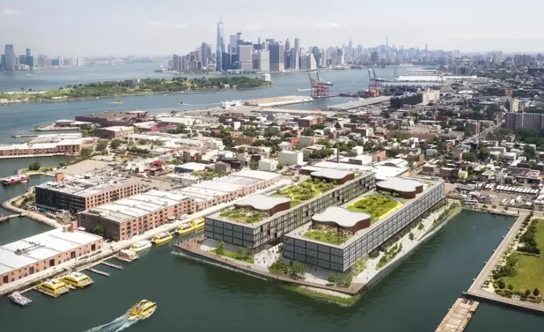 Norman Foster’s First Brooklyn Project Dubbed Red Hoek Point, Gets New Rendering