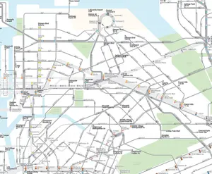 Mapping Subways, Buses, and Free Transfers in One Place | 6sqft