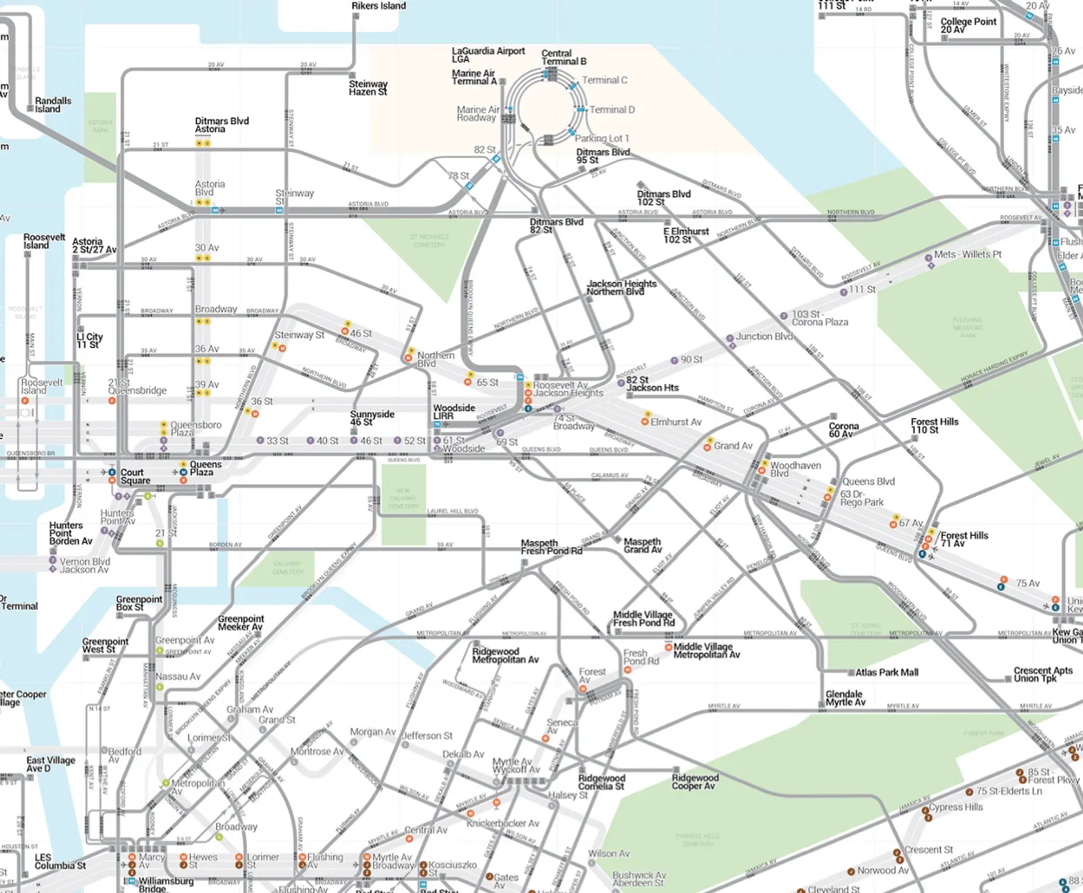 NYC Transit Map, NYC Transit, NYC Subway, MTA, Anthony Denaro, MetroCard, Subway Map, NYC bus, maps