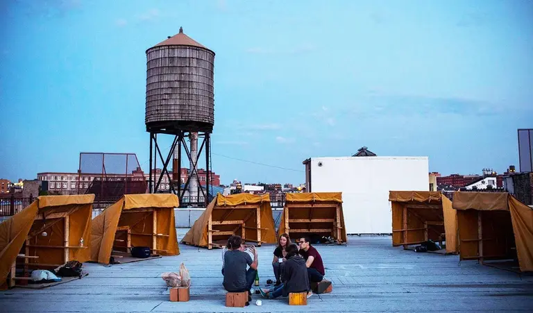 Bivouac offers free off-grid camping on a secret NYC rooftop