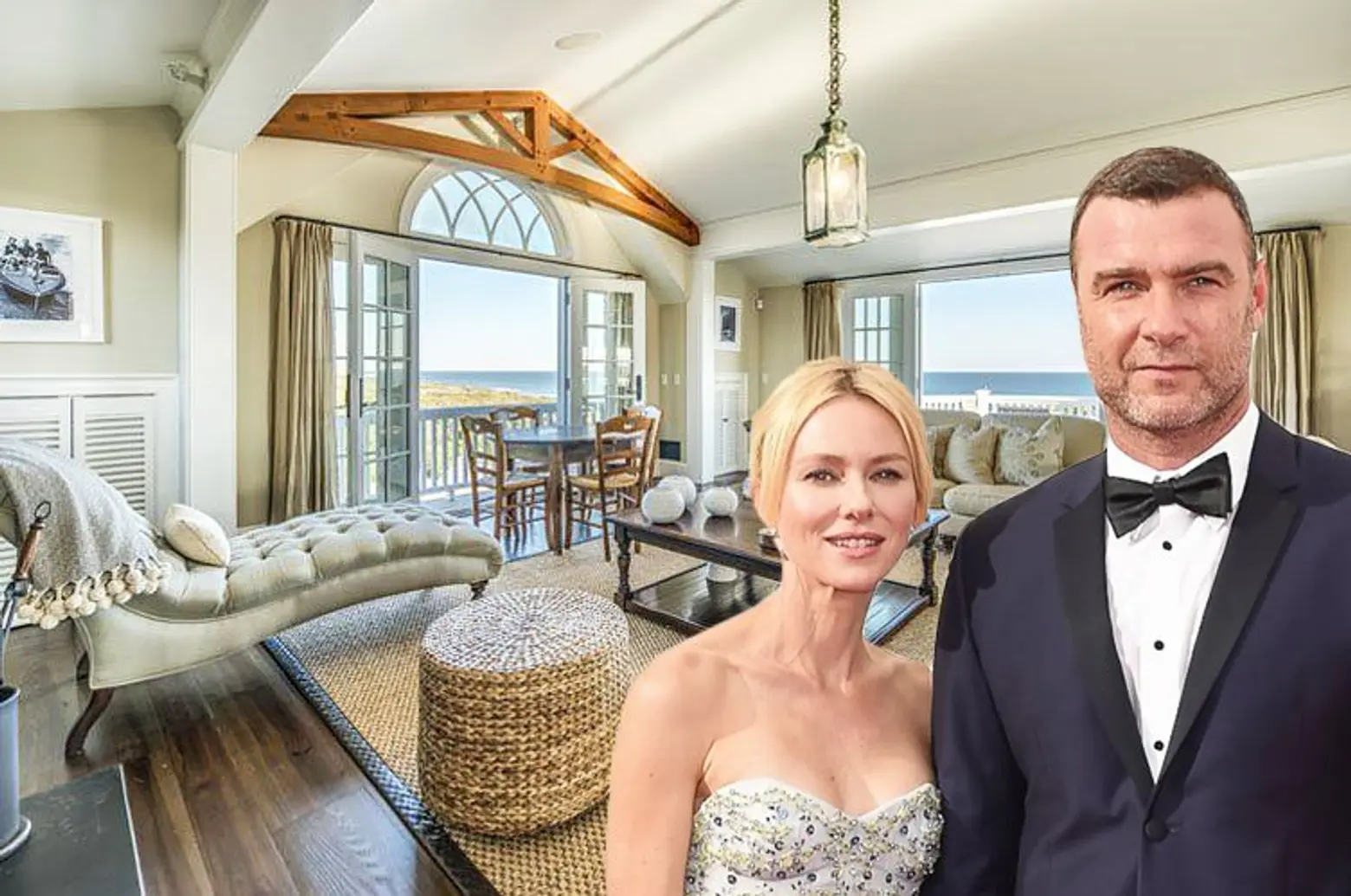 Naomi Watts and Liev Schreiber Swap Cute Amagansett Cottage for $5.4M Montauk Beachside Retreat
