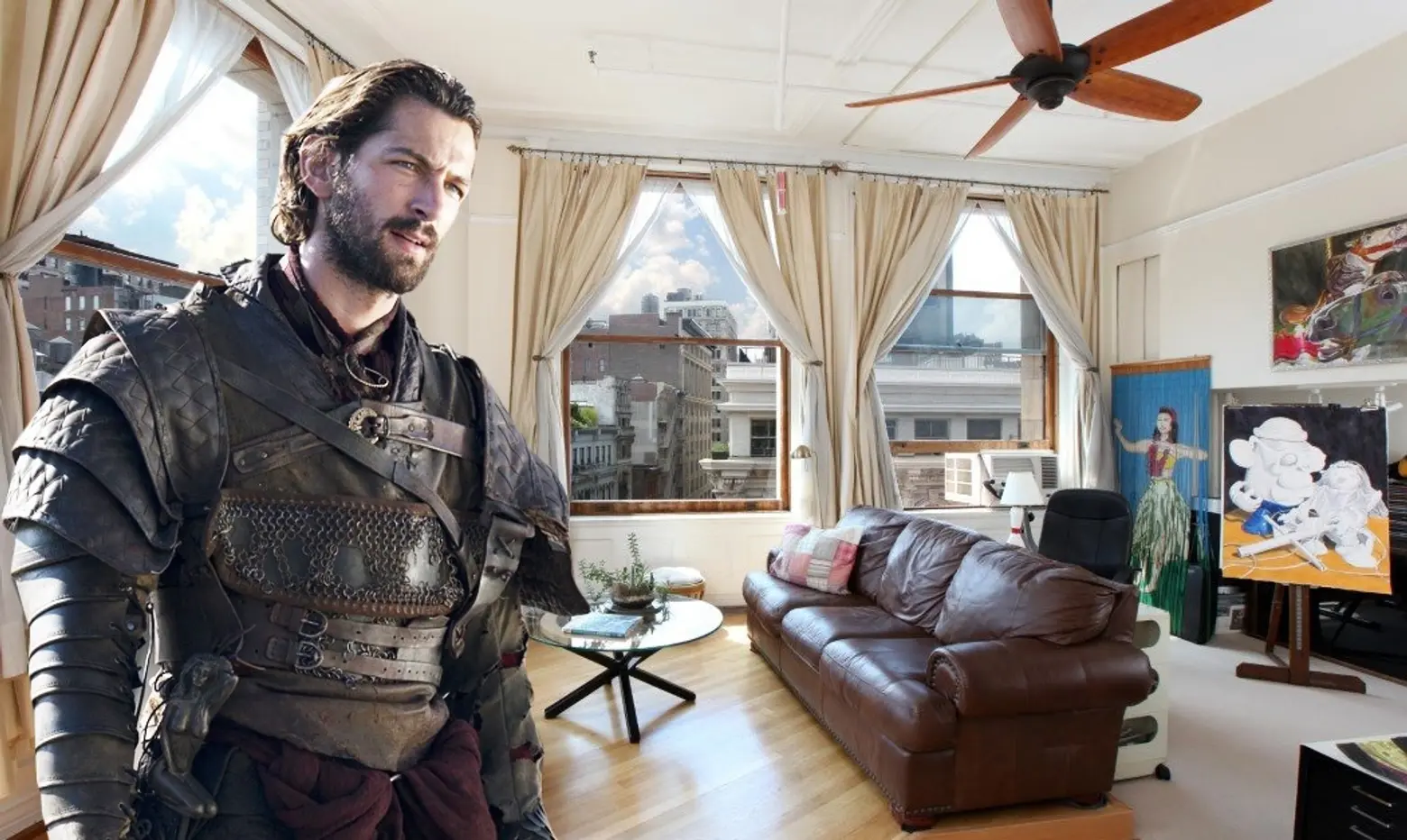 ‘Game of Thrones’ star Michiel Huisman conquers $2.2M Flatiron loft