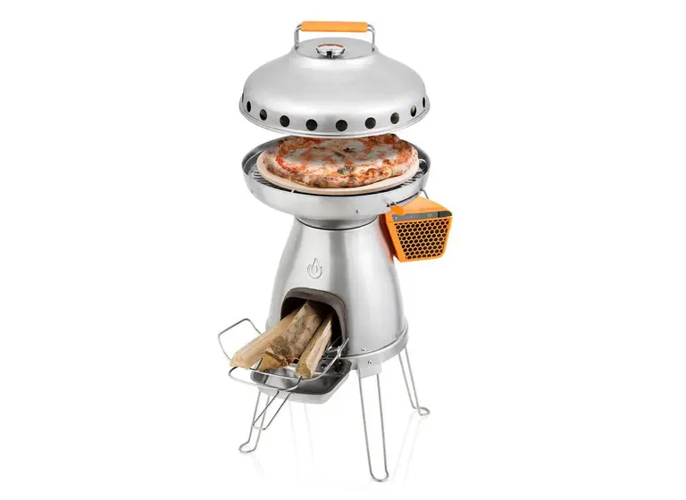 BioLight’s PizzaDome brings wood-fired pizza to your campground