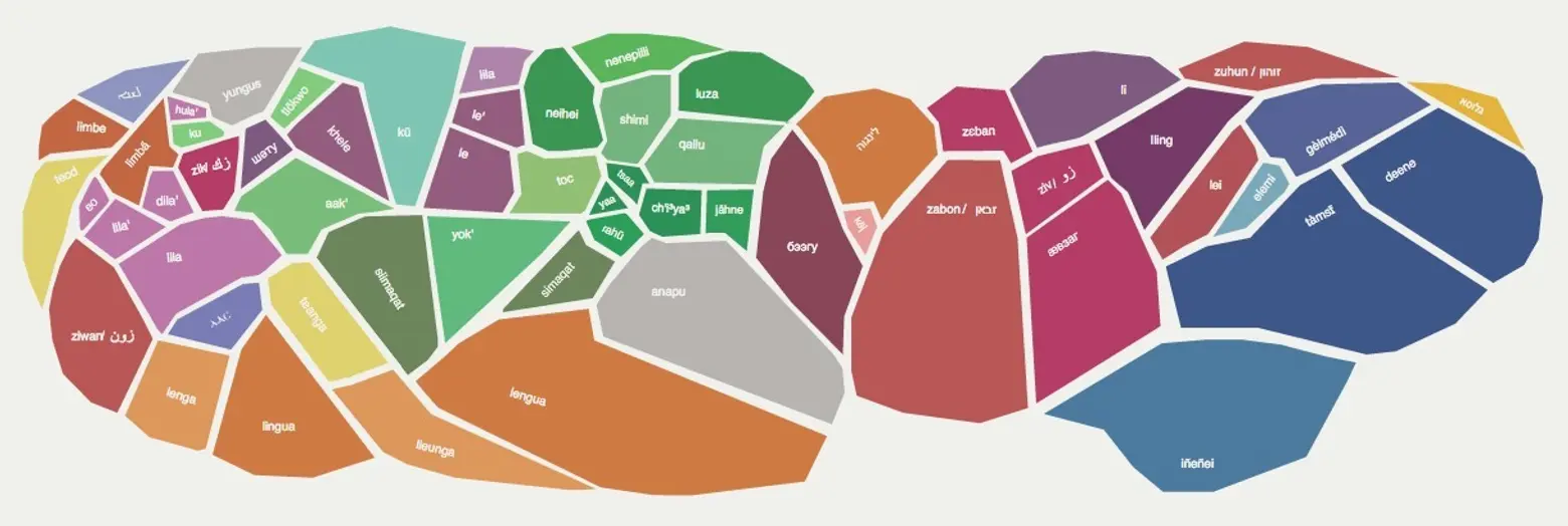 Interactive graphic explores the diversity of Queens through its 59 endangered languages