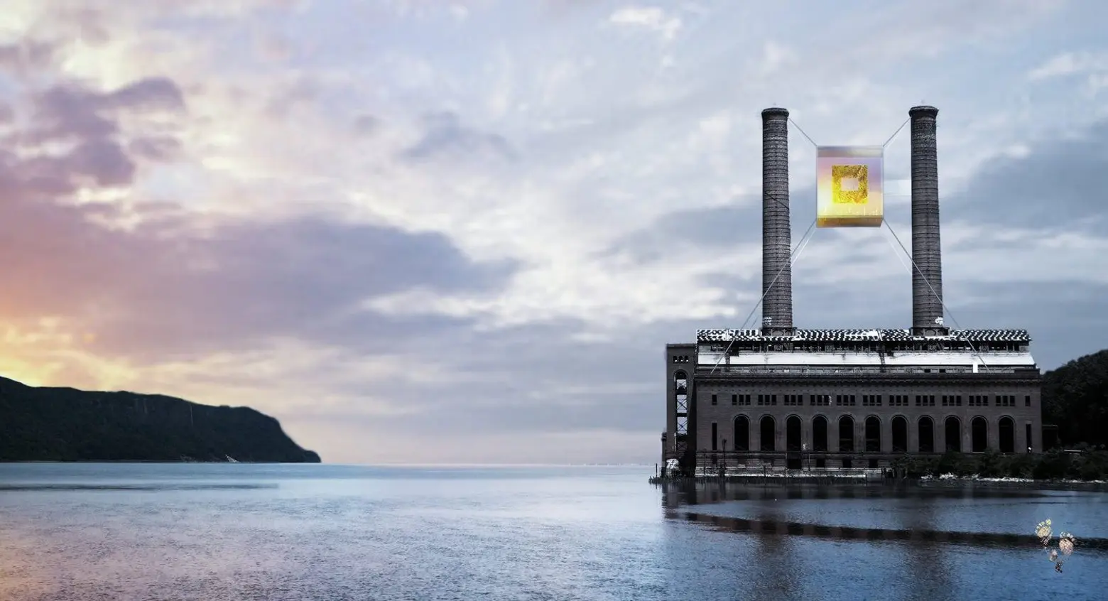 Developer proposes floating glass restaurant for Hudson River’s Glenwood Power Plant