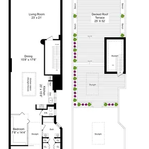 471 west broadway, loft, soho, floorplan