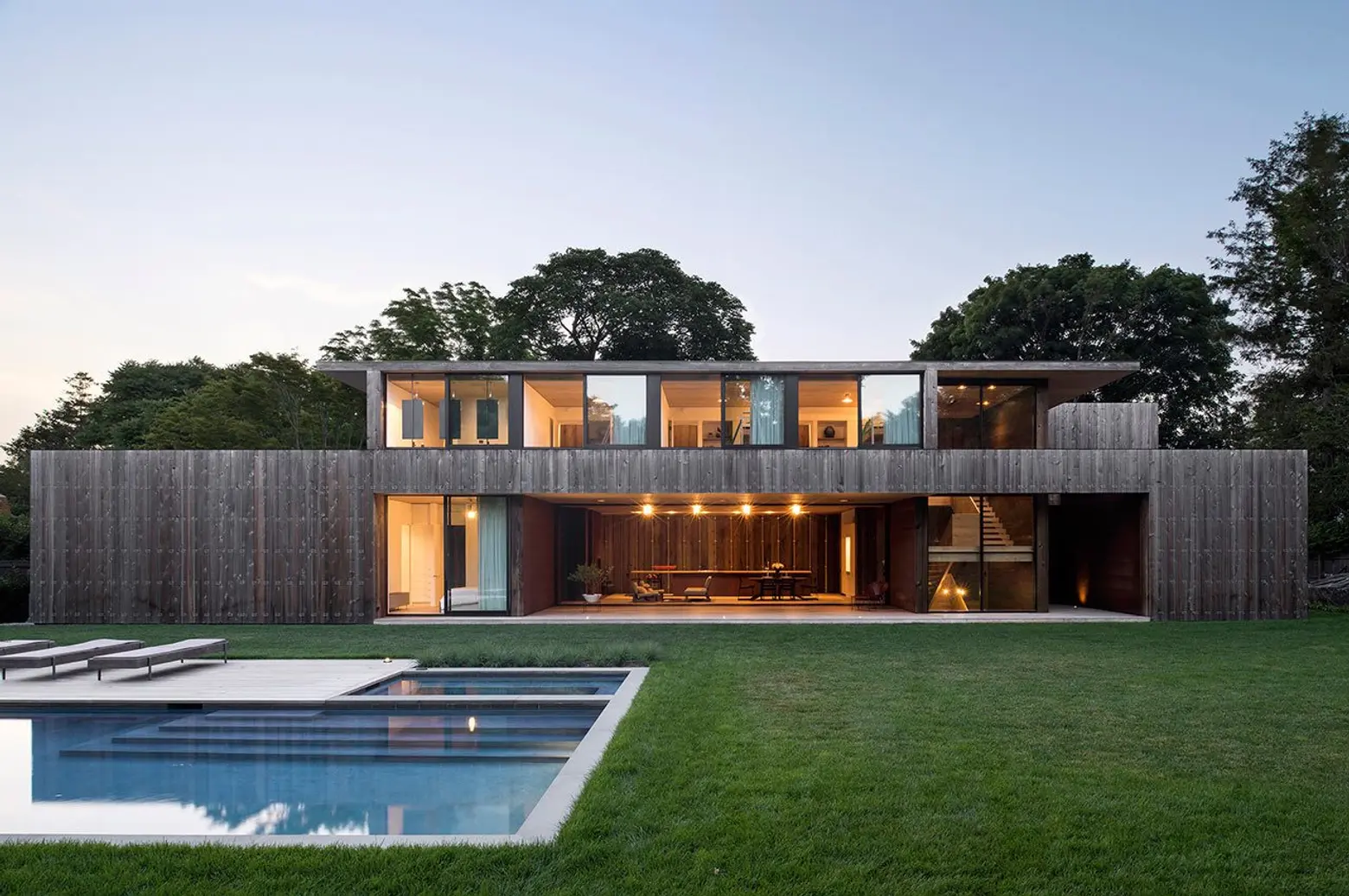Bates Masi + Architects focused on acoustics for this Hamptons house design
