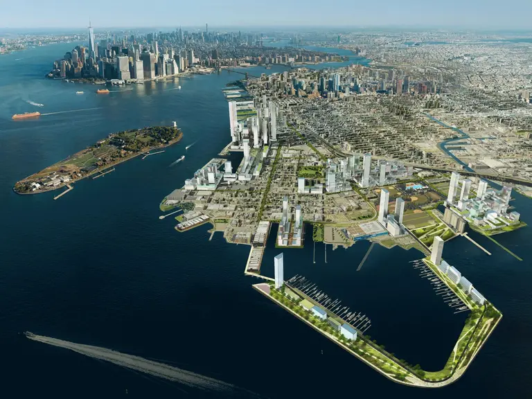 AECOM wants to turn Red Hook into a 45,000-unit mega-development with new subway connection