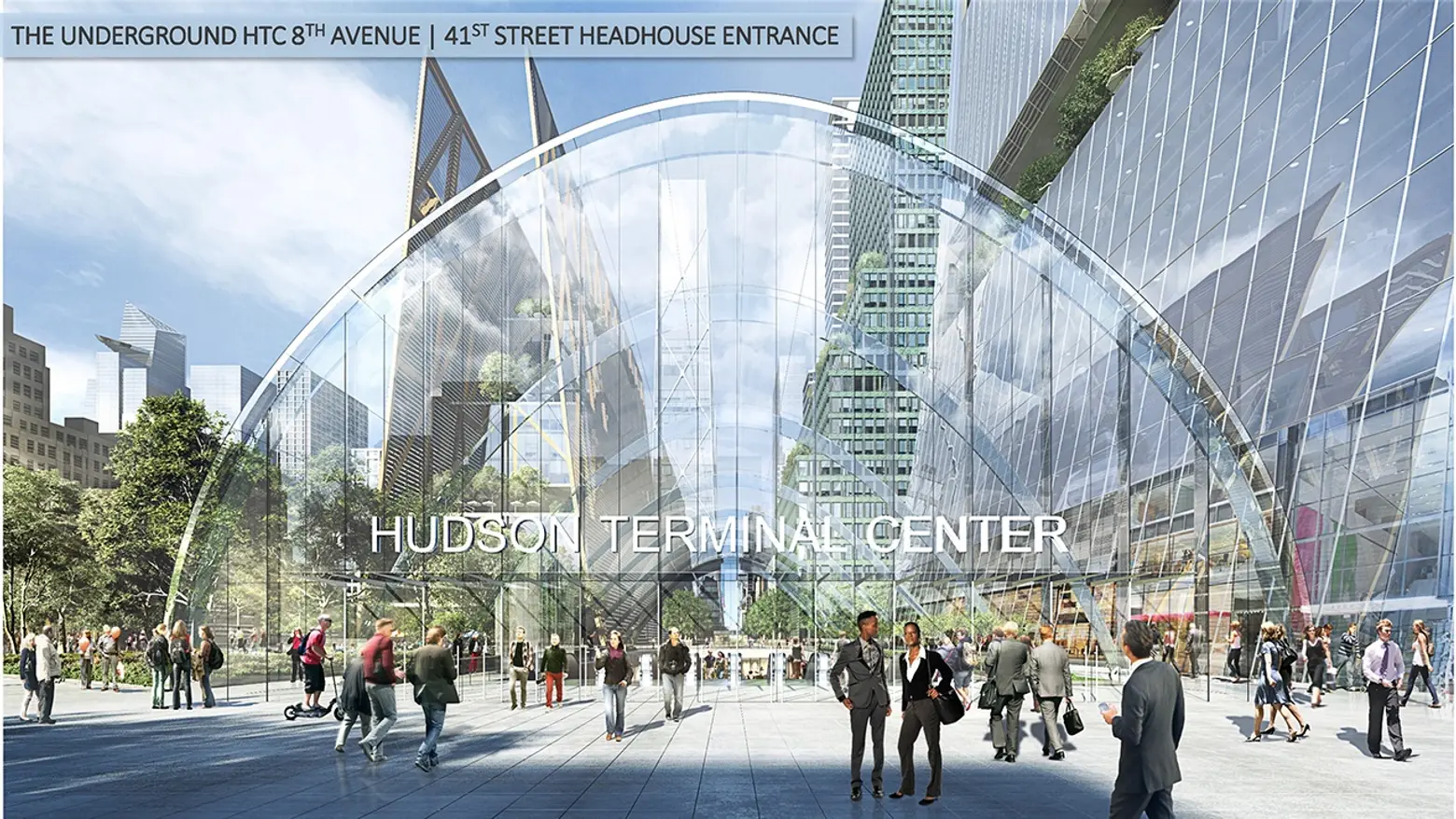 Port Authority Design Competition, Hudson Terminal Center Collaborative