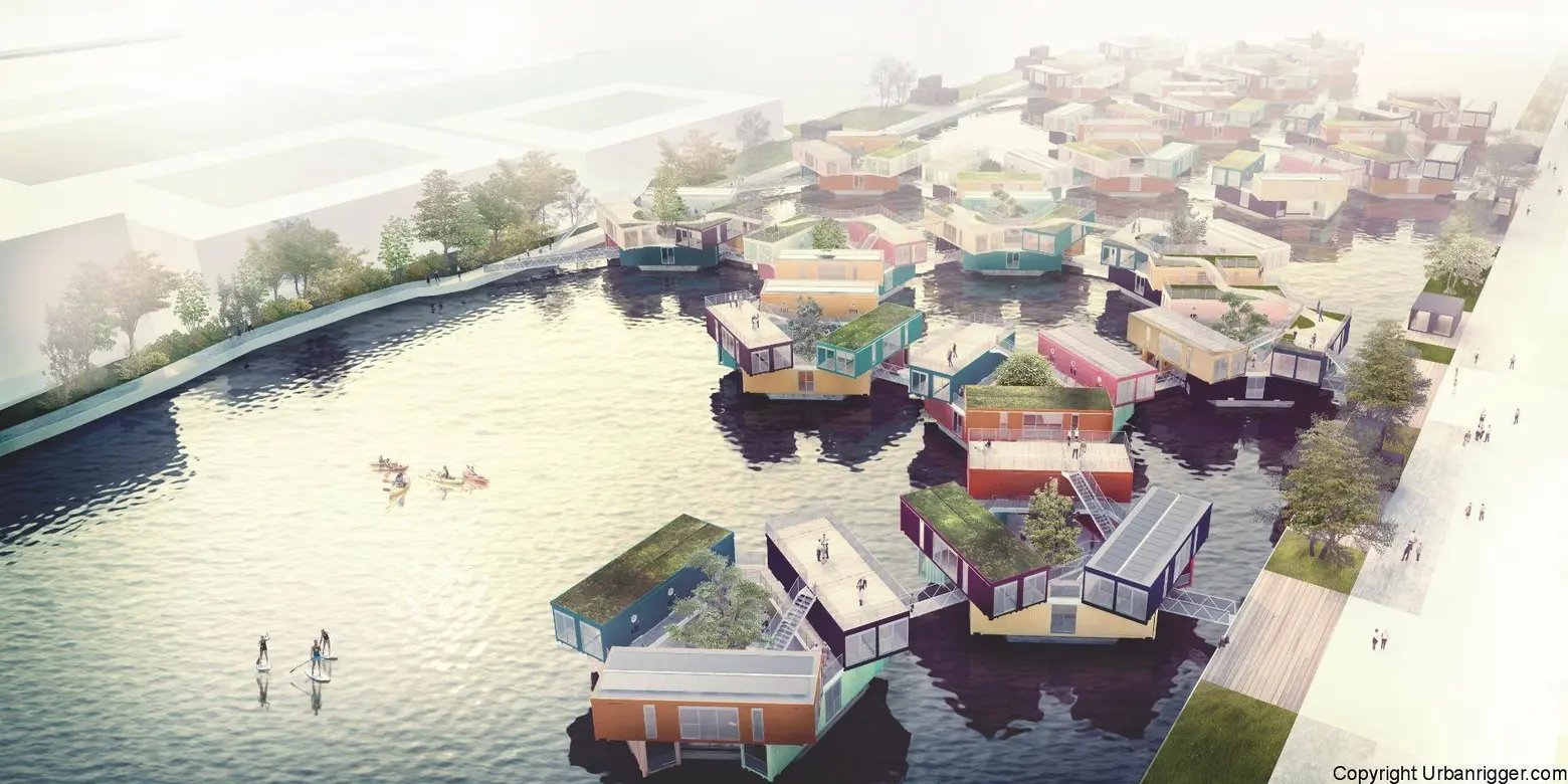 Bjarke Ingels, Urban Rigger, Kim Loudrup shipping container architecture, affordable student housing
