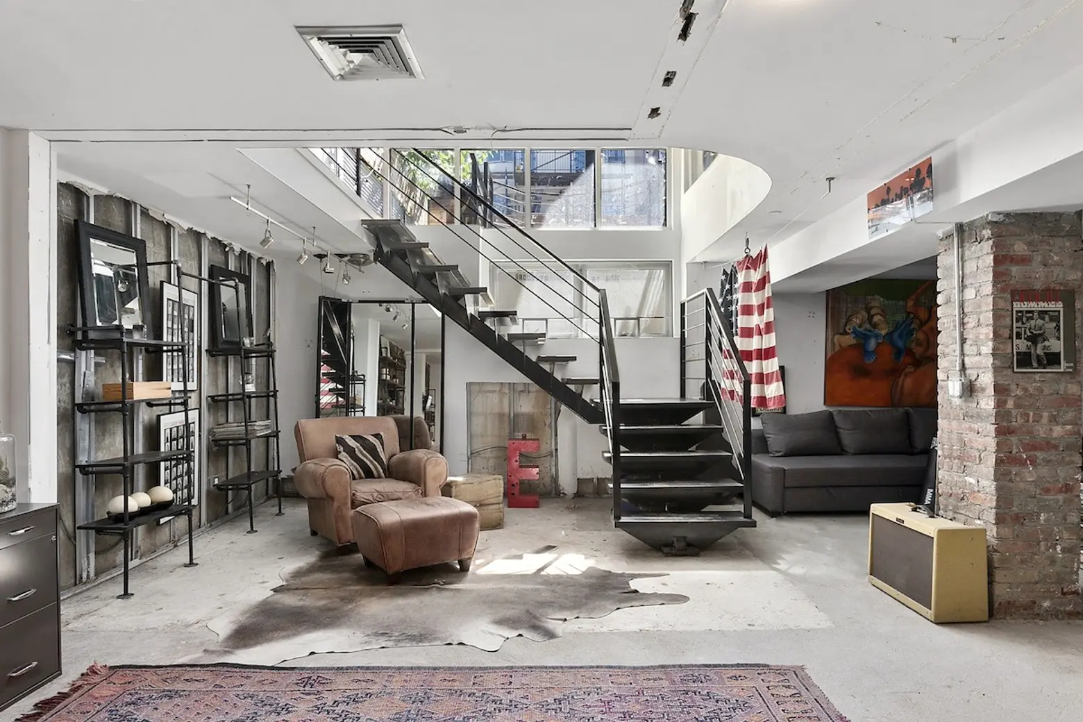 Modern Williamsburg condo with its own fire pit asks $1.89M