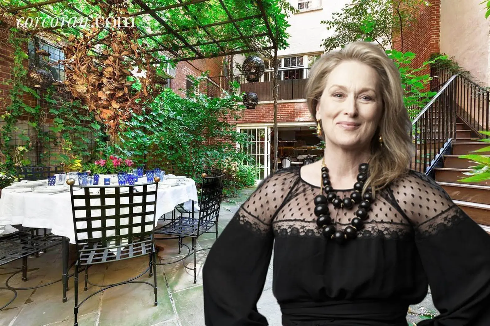 Meryl Streep’s former Greenwich Village townhouse asks $28.5M