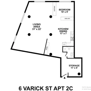 6 varick street, tribeca, floorplan