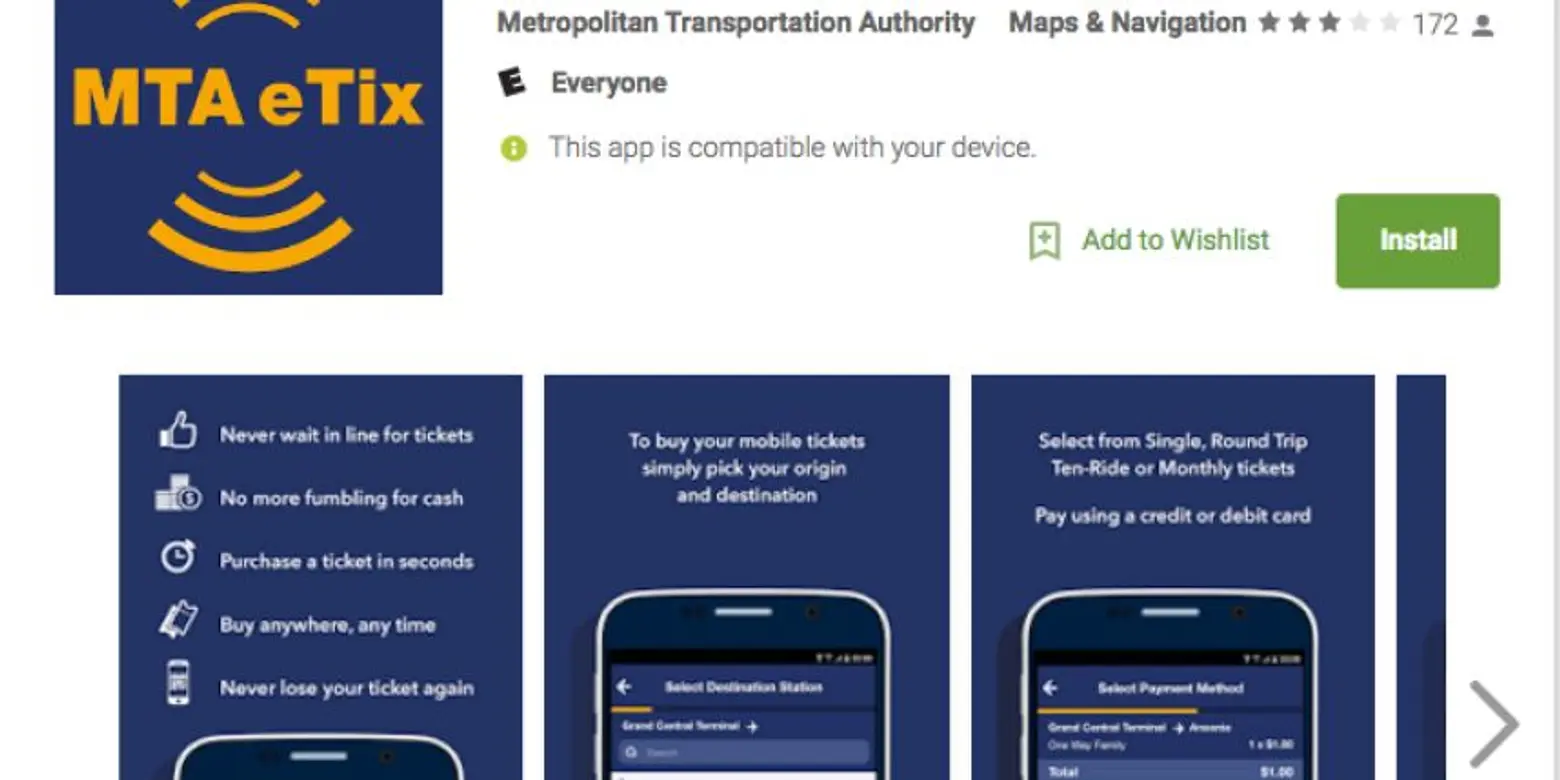 Apple Pay and Masterpass gets added to the MTA eTix