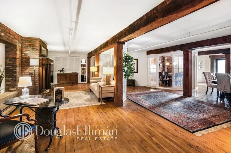 Timber framed loft transformed to two-bedroom condo asks $2.75M in Tribeca