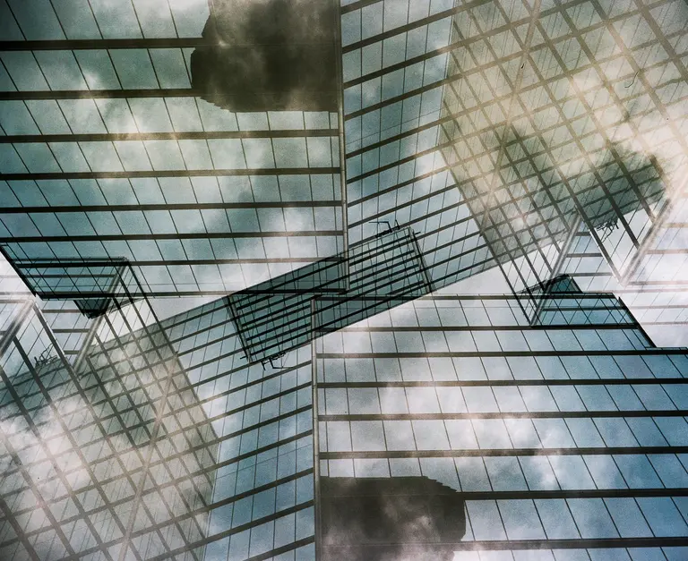 The Urban Lens: Trel Brock uses double exposure to transform the cityscape into a Rorschach test