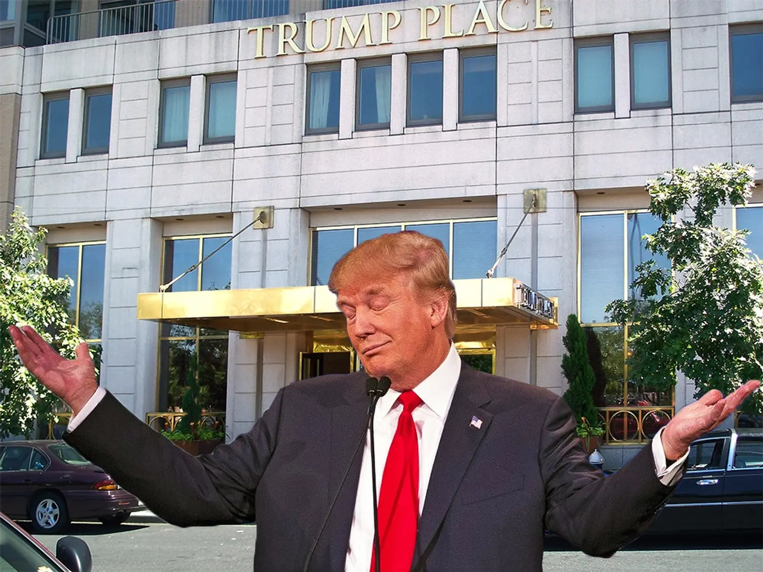 Board shoots down residents’ petition to rename Trump Place
