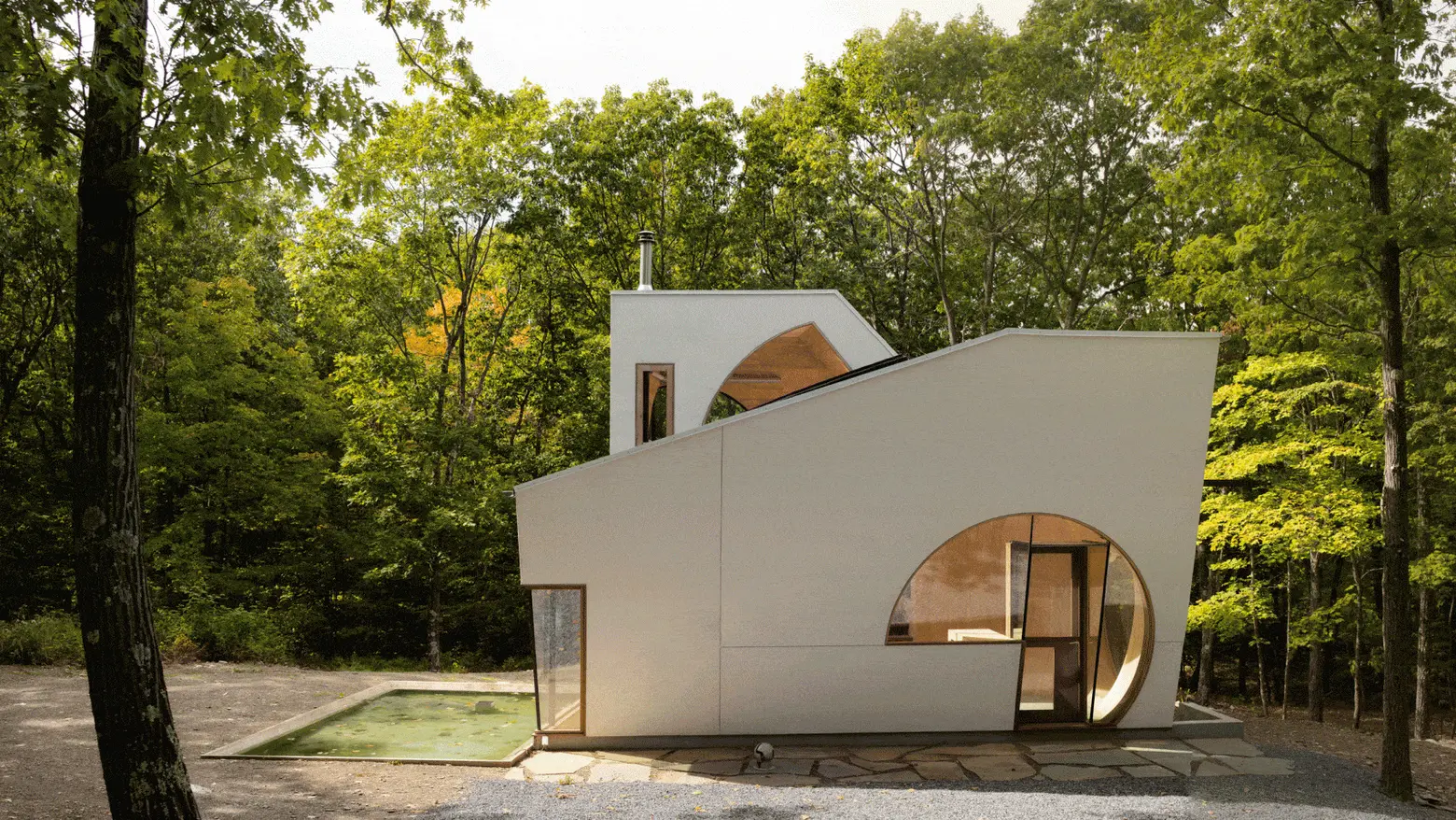 Steven Holl’s Upstate ‘Ex of In House’ is an experiment in voids and sense of place